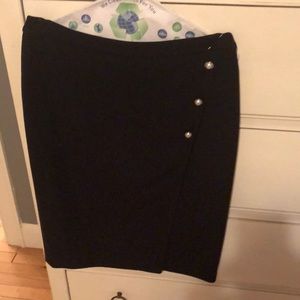 Ann Taylor black pencil skirt